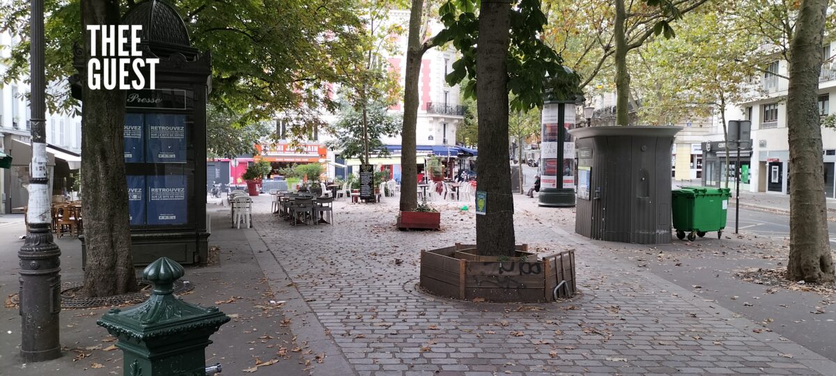 Place des Grandes Rigoles Hipotel Paris Gambetta République 2