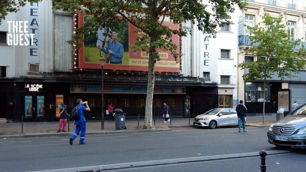 Walk in Paris Boulevard de Magenta Boulevard de Strasbourg Le Théâtre libre - Le Comedia l'Archipel Thee Guest