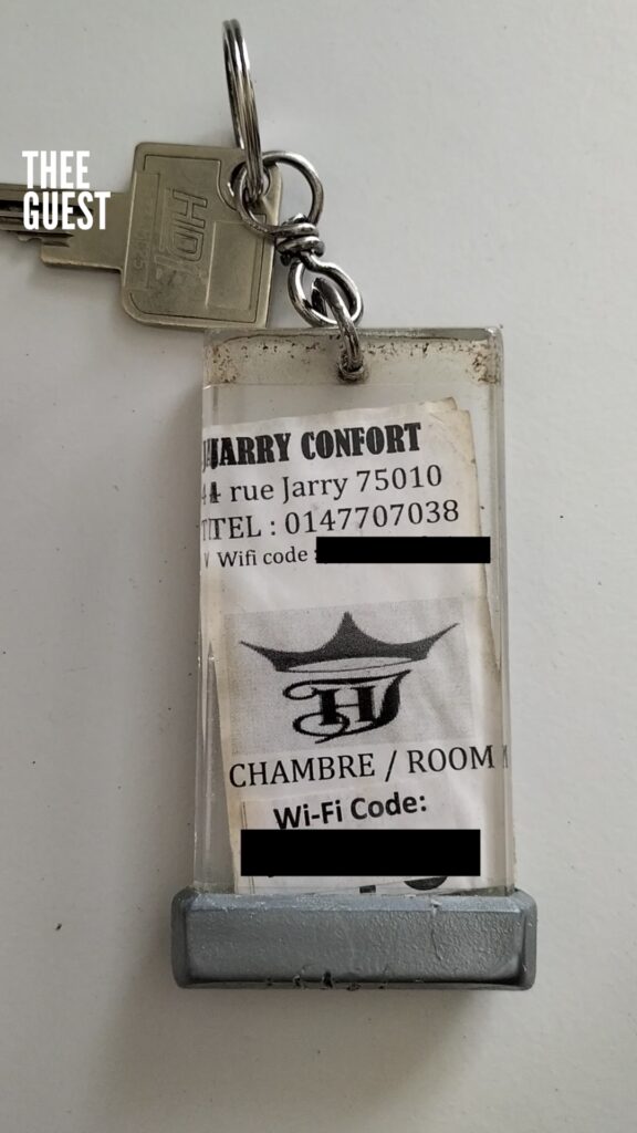 Hotel key Jarry Confort Hotel review Thee Guest