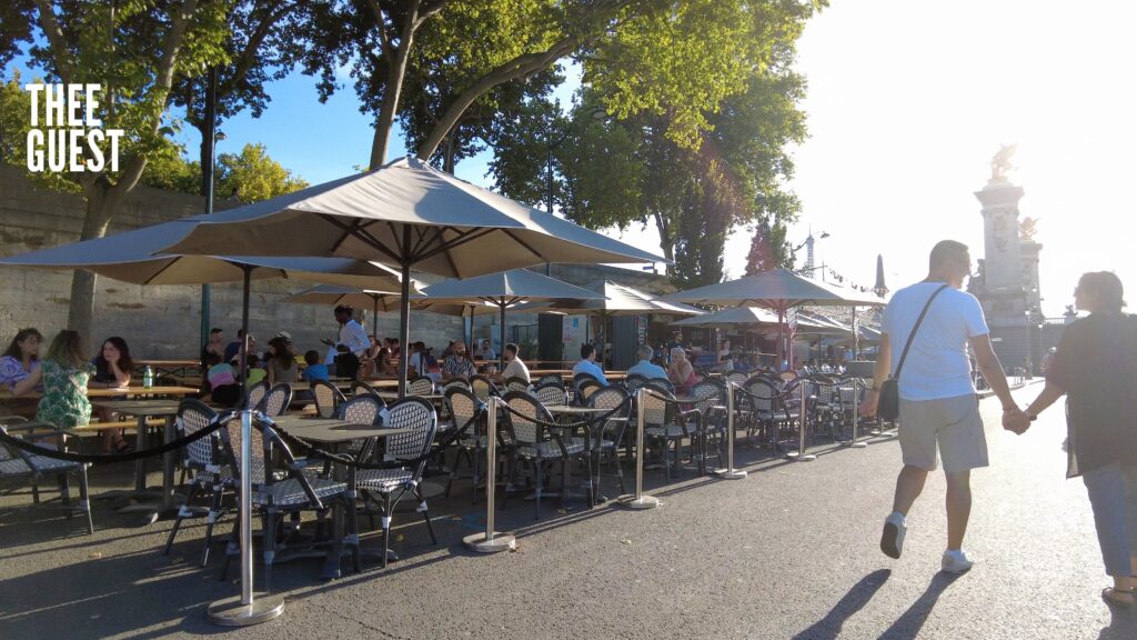 Bar & Restaurant Quai Anatole France 2 Pont Alexandre III Voie Georges Pompidou Thee Guest