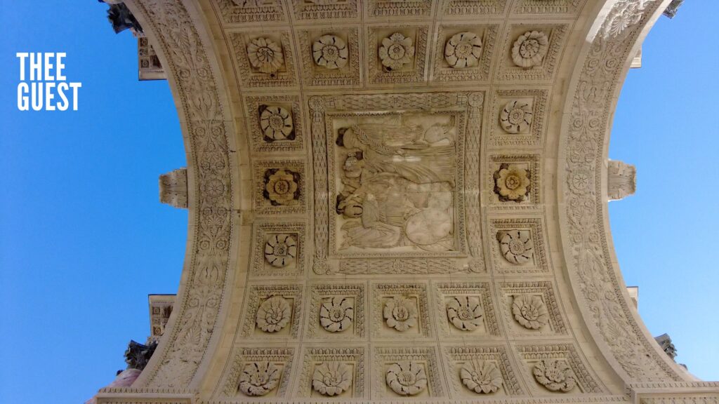 Walk in Paris Arc de Triomphe du Carrousel Details 3 Tuileries Funfair Thee Guest